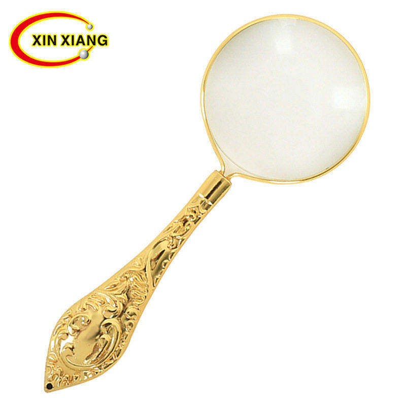 放大镜超高清儿童不伤眼随身携带老人通用玻璃5倍手持便携阅读扩4