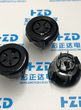 DS5-07A白色五4芯圆形插圆形端子连接器航空插座4脚 环保 高品质