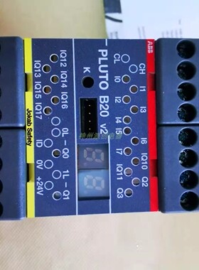 ABB安全PLC可编程逻辑控制器Pluto B20 V2 2TLA020070R4500 24VDC