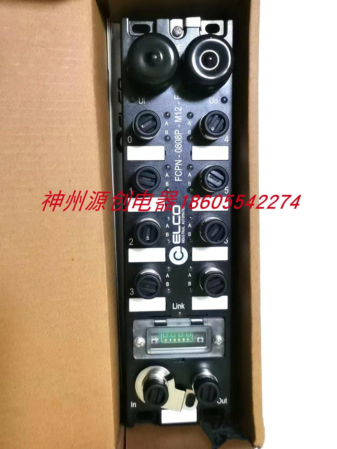 宜科ELCO输入输出模块  FCPN-0808P-M12-F 订货号 LBS160801191