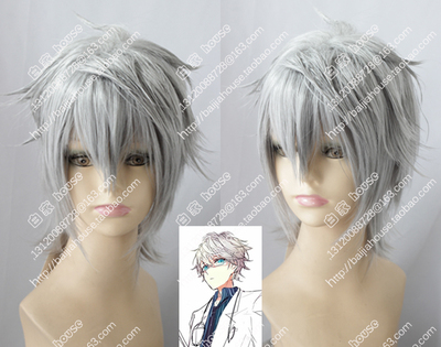 濑名泉灰色动漫假发