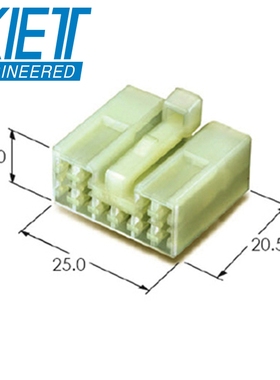 【J】千金供应MG610056-5塑壳接插件KET连接器现货量大从优
