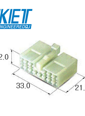 千金供应MG610798塑壳接插件KET连接器现货