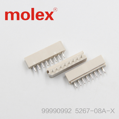 千金供应MOLEX连接器99990992 99-99-0992 5267-08A-X针座接插件