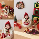 儿童摄影服装 道具百日艺术照写真 新年圣诞节周岁宝宝拍照主题服装