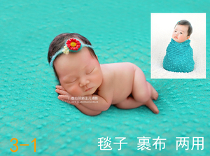 新生儿摄影裹布 儿童摄影道具 满月百天宝宝纯棉弹力裹纱超弹超柔