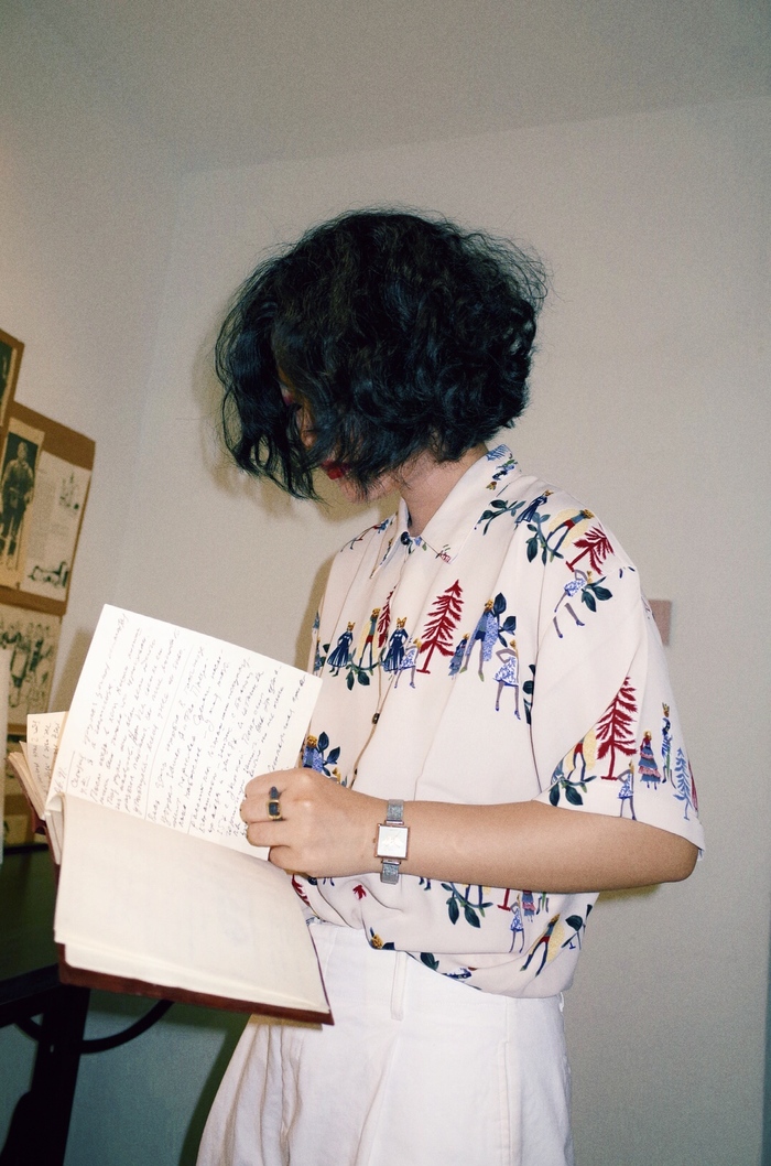 Chemical maiden「French lady」Retro Short sleeved shirt Sense of design A small minority shirt Easy jacketin the Women's clothing/Boutique , Shirt  category - from Buy2taobao.com to provide professional Taobao agent buy service