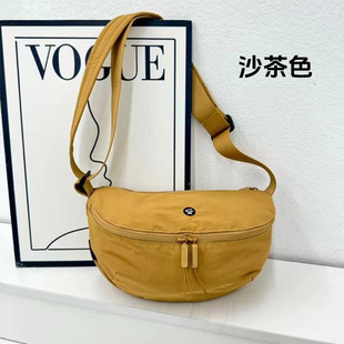 佰斯图2025新款时尚小包包轻便迷你多层单肩斜挎饺子包尼龙休闲包