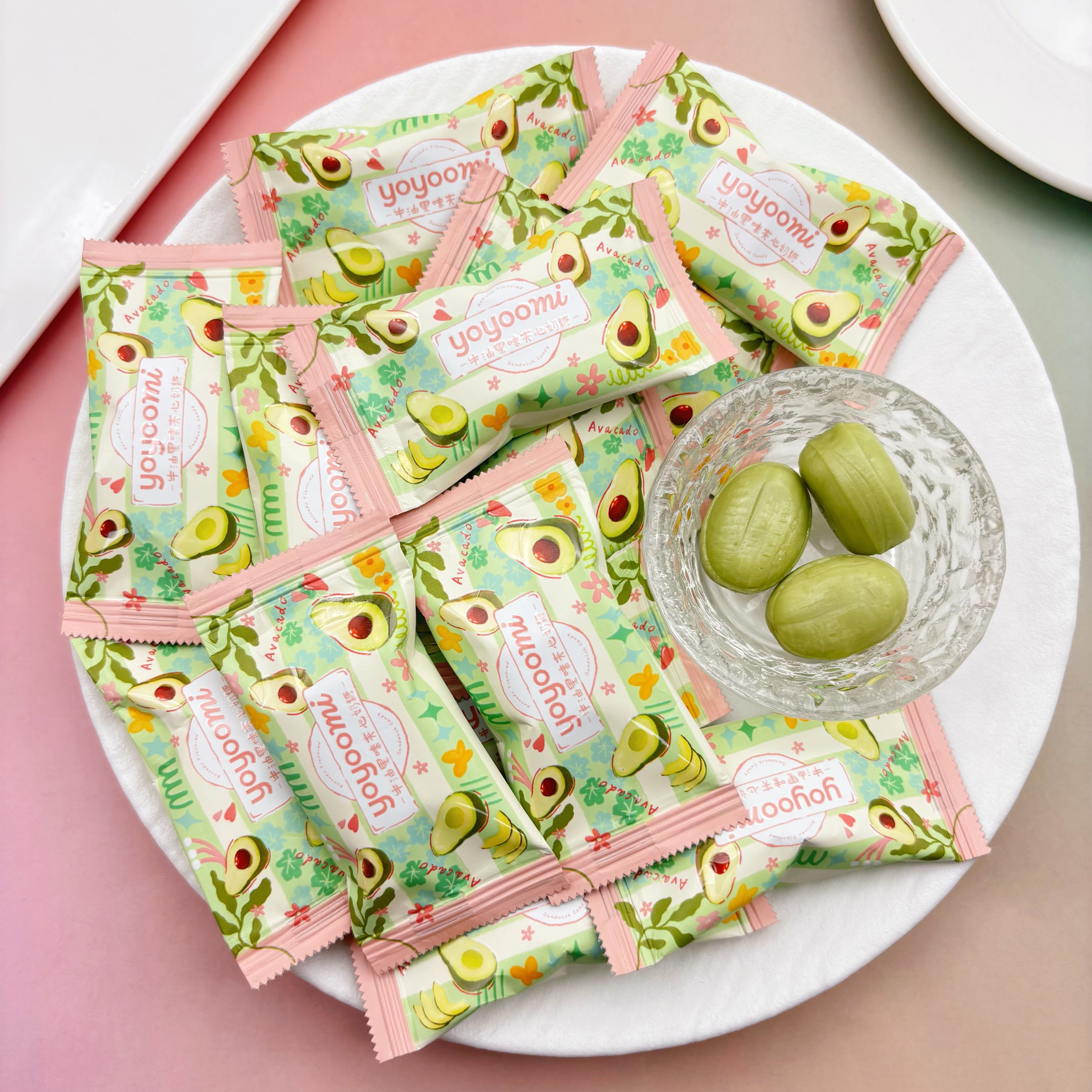 YOYOOMI牛油果味夹心硬糖奶糖独立小包装散装结婚喜糖休闲小零食,零食/坚果/特产,喜糖,淘宝优惠券,粉丝福利购,淘宝优惠卷