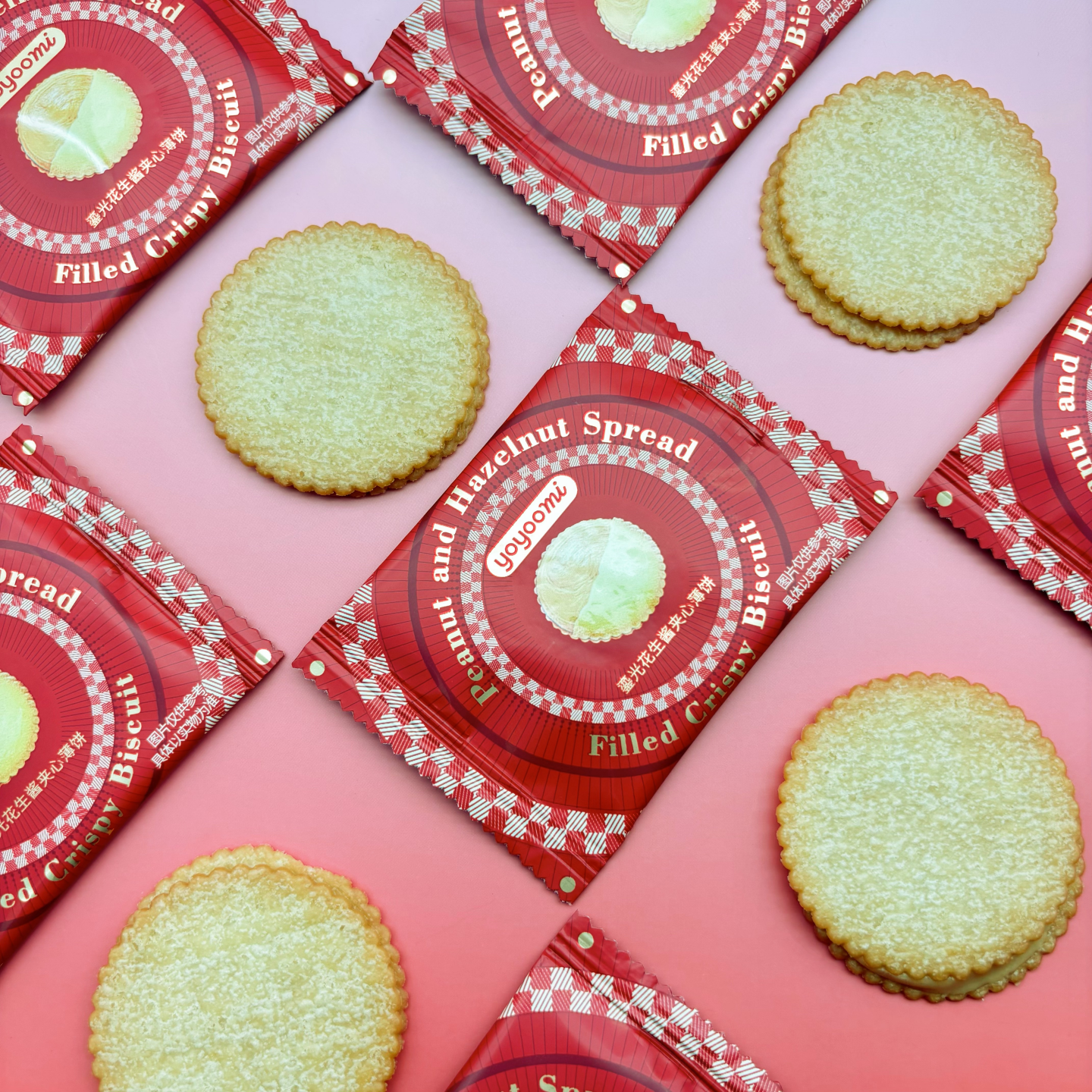 YOYOOMI花生酱夹心饼干