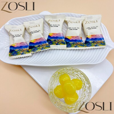 英国ZOSLI佐斯里红茶柠檬味硬糖喜糖婚糖休闲招待小零食厂家直销