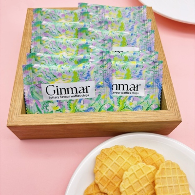 GINMAR金玛黄油味脆华夫饼干
