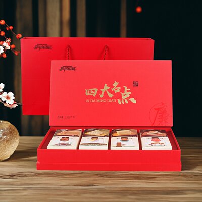 庐州国斌合肥四大名点包公版礼盒