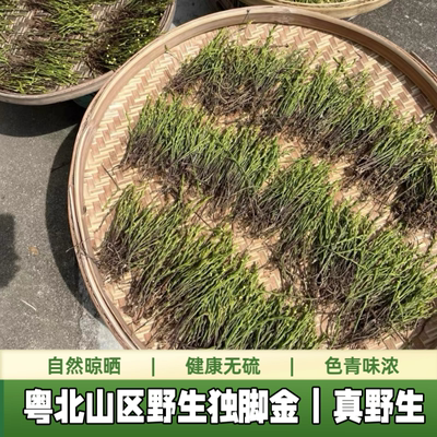 广东野生药材独脚金疳积草黄花草儿童消积健胃双金汤当鲜绿新品