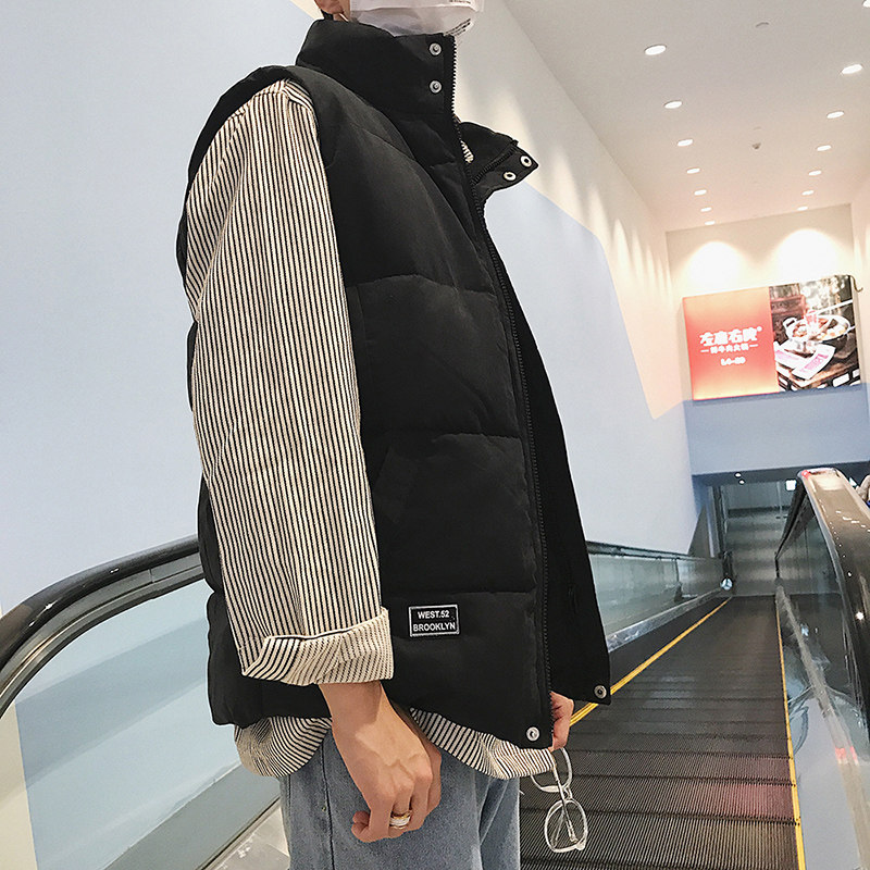 M-5XL秋冬款立领韩版加厚修身棉马甲男士休闲外套XZ1310-8086-P50,男装背心/马甲,星座1310