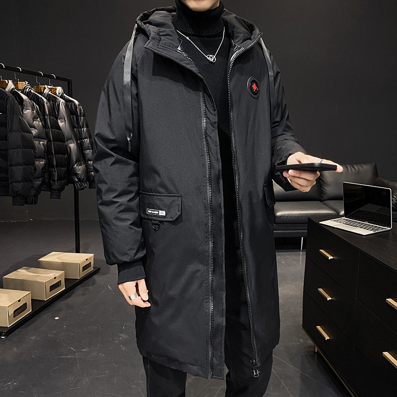 现货M-5XL冬季中长款加厚保暖连帽大码男棉服外套8088-P95,男装棉衣,星座1310