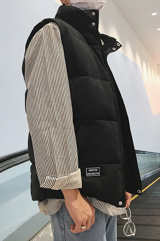 M-5XL秋冬款立领韩版加厚修身棉马甲男士休闲外套XZ1310-8086-P50,男装背心/马甲,星座1310