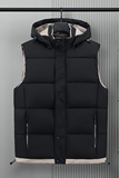 2023秋冬季高品质可拆卸帽棉马甲坎肩无袖棉服外套M-5XL2201-P50，男装背心/马甲，星座1310
