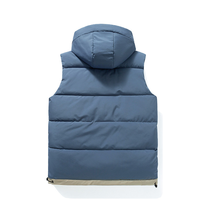 现货充足可拆卸帽M-5XL拼色秋冬棉马甲男女可穿XZ1310-2201-P50,男装背心/马甲,星座1310