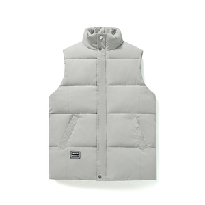M-5XL四色秋冬季立领保暖坎肩背心棉马甲男无袖棉服外套8086-P50