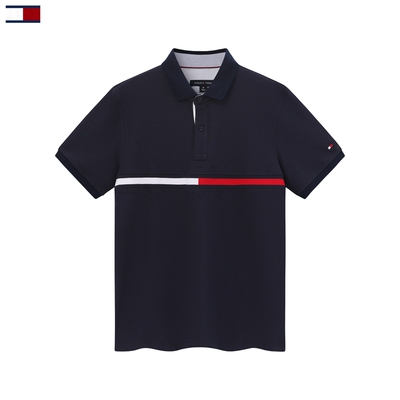 正品PONLE TOMMY汤米男装珠地棉POLO衫翻领T恤休闲商务纯棉半袖男