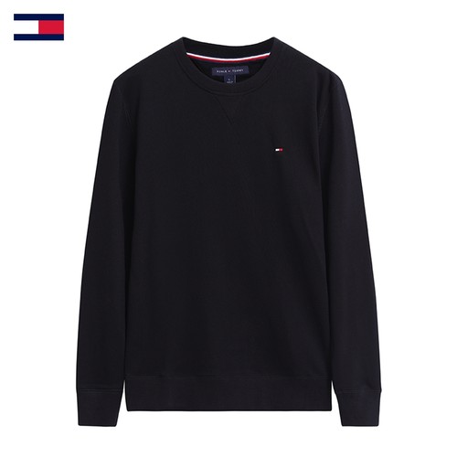 正品tommy汤米圆领加绒卫衣