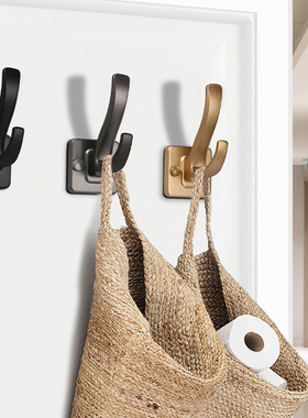 挂衣钩单钩单个挂钩鞋衣柜浴室壁挂衣服挂钩欧式卫生间客厅衣帽钩