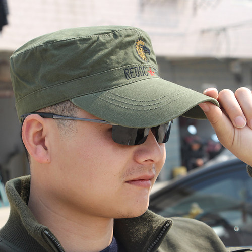 军迷作训战术帽鹰头调节工装服
