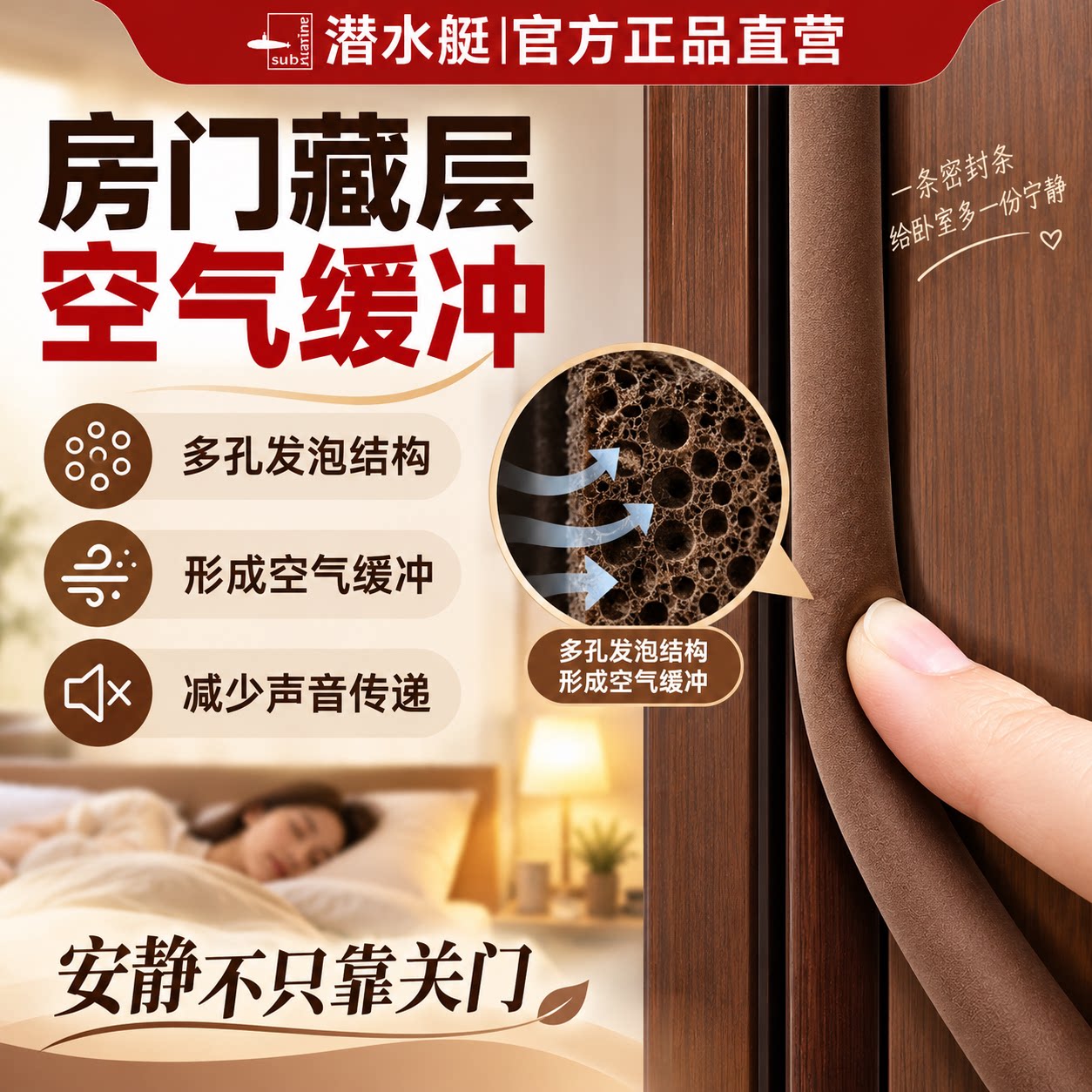⭕㊣【潜水艇】房门专用静音条图片