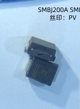 晶导微SMBJ200A丝印PV 200V单向600W TVS瞬态抑制二极管 DO-214AA