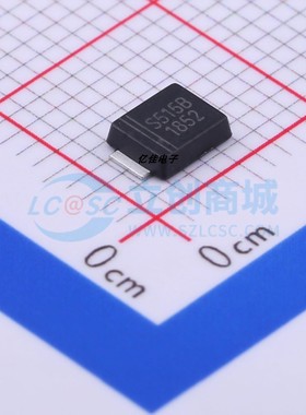 晶导微电子 SS515BF 封装SMBF 表面安装肖特基势垒整流器 原装