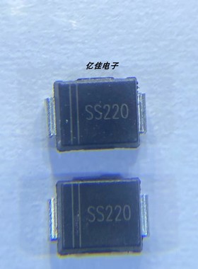 晶导微电子 SS220B 封装SMB 肖特基二极管独立式 200V 2A原装