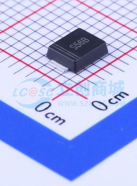 晶导微SS56BF丝印S56B SMBF 5A电流60V耐压 贴片肖特基整流二极管