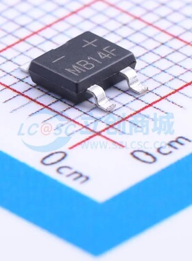 晶导微 MB14F MBF-4超薄贴片整流桥堆 40V/1A肖特基桥式整流器