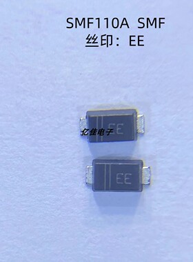 晶导微SMF110A丝印EE 110V单向200W TVS瞬态抑制二极管 SOD-123FL