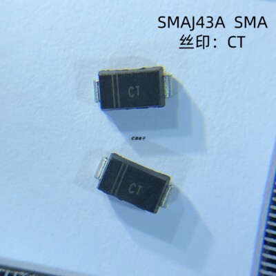 晶导晶导微SMAJ43A丝印CT