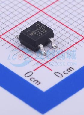 晶导微 MB210S MBS贴片整流桥堆 100V/2A肖特基桥式整流器原装