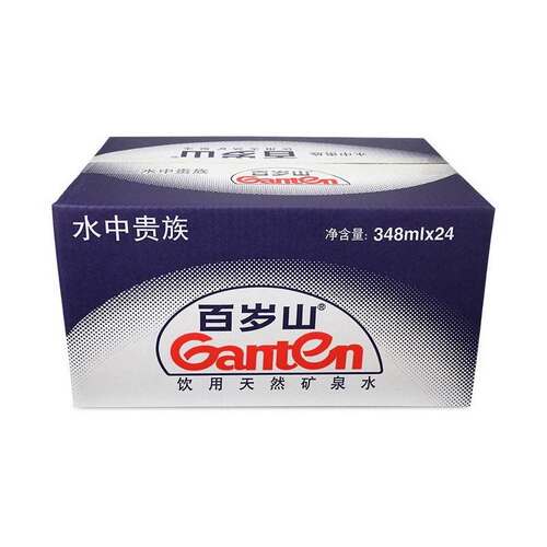 深圳天然矿泉水景田348ml*24瓶