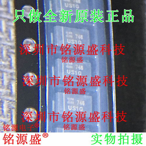 全新原装 US1G-13-F 400V 1A 丝印US1G SMA DO-214AC快恢复二极管