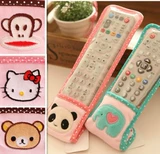 Мультяшный телевизор, пульт, силиконовый защитный чехол, водонепроницаемая сумка для хранения, защита при падении