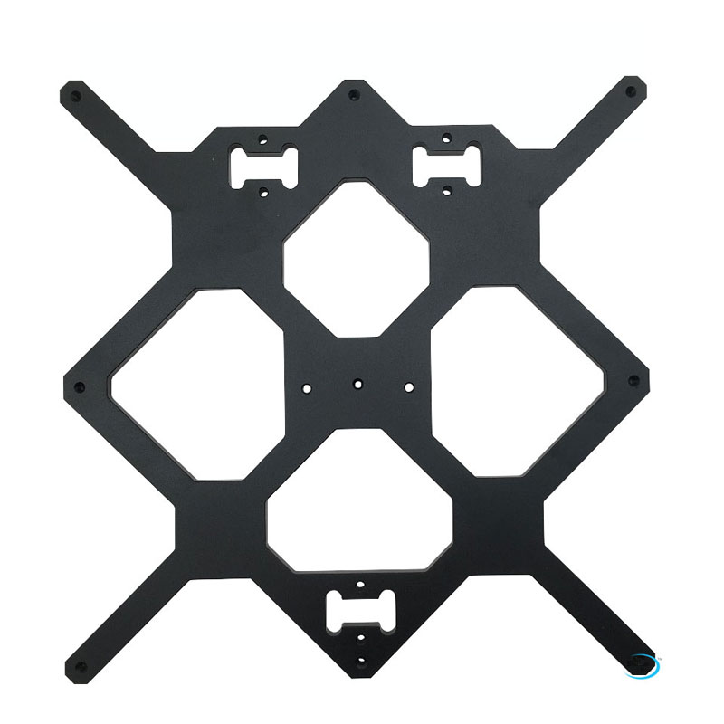 prusa i3 mk3/mk3s y平台 3d打印机配件热床支架mk3/3s铝合金