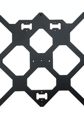 prusa i3 mk3/mk3s y平台 3d打印机配件热床支架mk3/3s铝合金