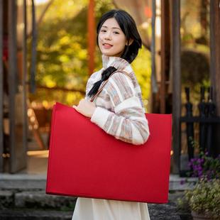 2026马年原创春节年货礼盒礼袋创意生日送礼高级感大号购物手提袋