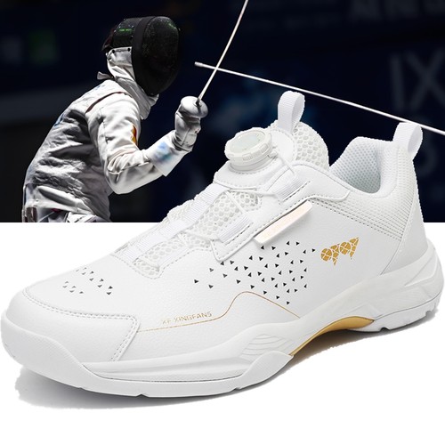 击剑鞋男女专业竞技运动鞋牛筋底