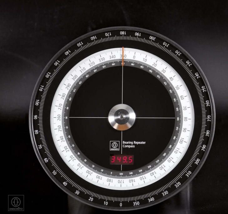 德国安修斯船用电罗经std22nx两翼方位分罗经133-407方位仪cp-190