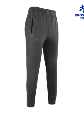 KROSSTORM户外抓绒裤男女加厚保暖裤秋冬 抗静电抓绒裤004007