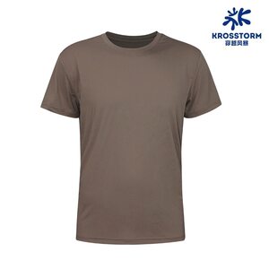 KROSSTORM穿越风暴户外运动速干针织T恤男弹力夏运动休闲衫110100