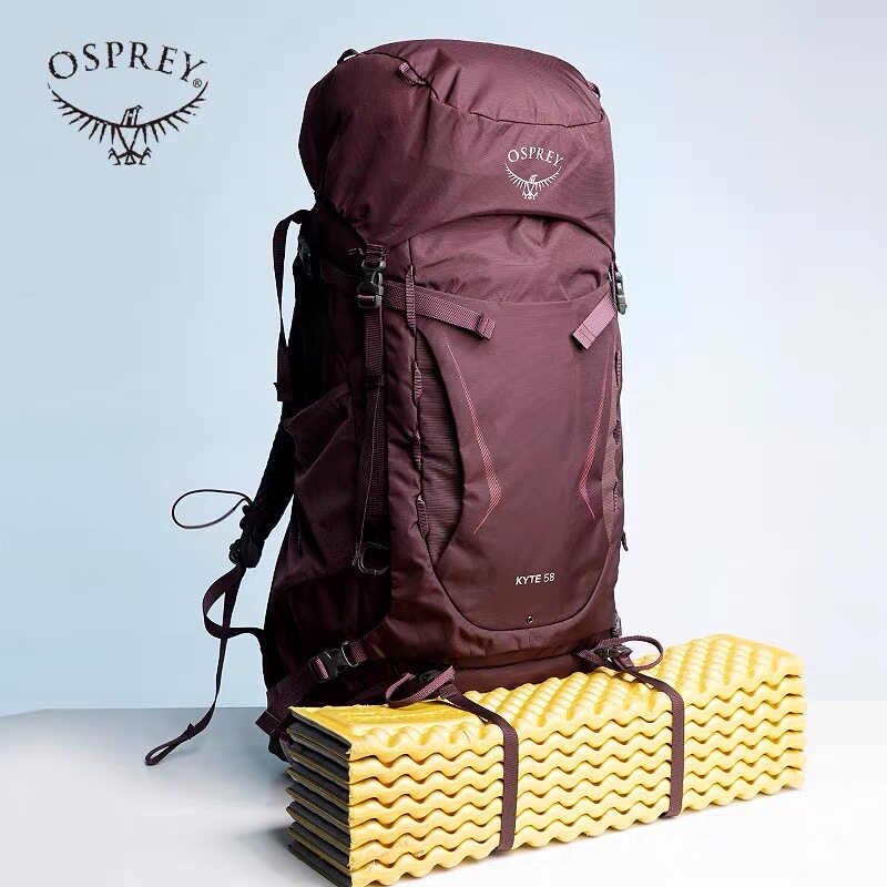 现货小鹰OSPREY KYTE 鹞鹰 38 48 68 女款登山徒步双肩背包可注册