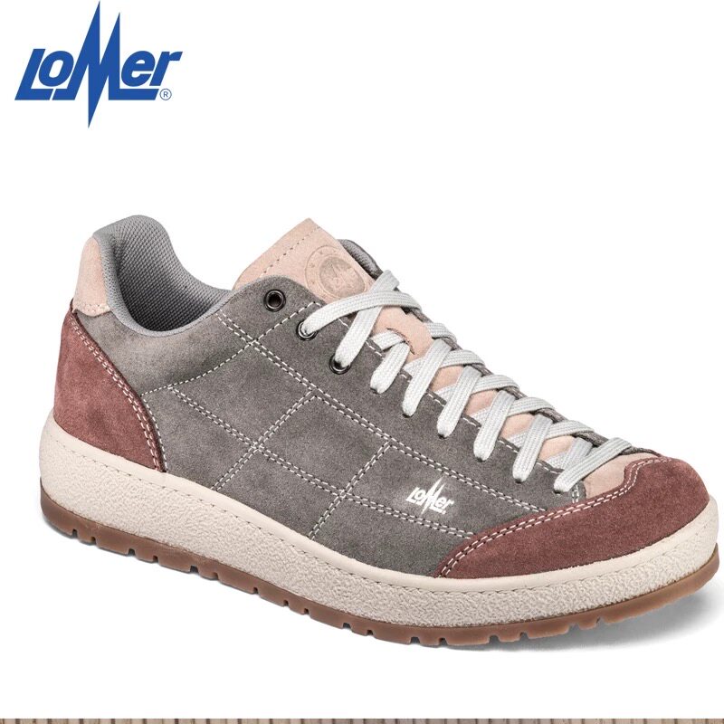LOMER/乐蓦休闲鞋意大利进口优质翻毛皮鞋面旅行鞋舒适轻便真皮鞋