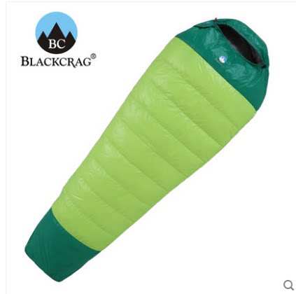 BLACKCRAG/黑岩 新款G系列超轻白鹅绒羽绒睡袋 户外野营露营防水